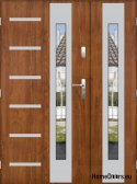 Porta a due ante con specchio spessore 72 mm 160 L