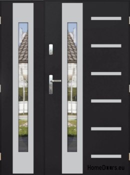Porta a due ante con specchio spessore 72 mm 160 P