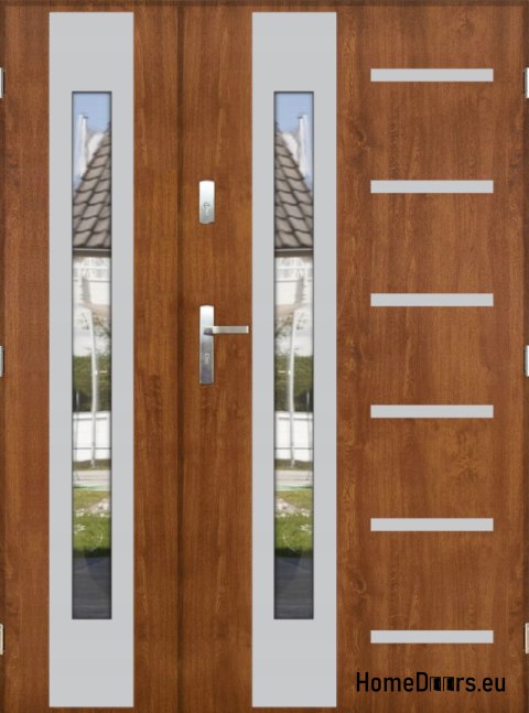 Porta a due ante con specchio spessore 72 mm 170 P Porta a due ante con specchio spessore 72 mm 170 P