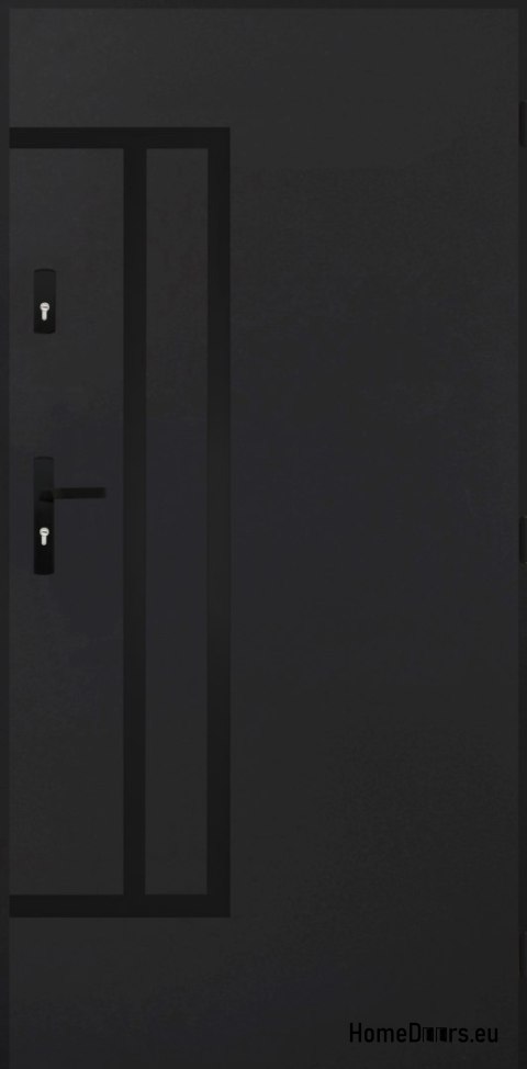 Porta esterna cieca A-8 NERO 70/80/90/100 Porta esterna cieca A-8 NERO 70/80/90/100