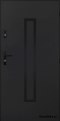 Porta esterna cieca A-10 NERO 70/80/90/100