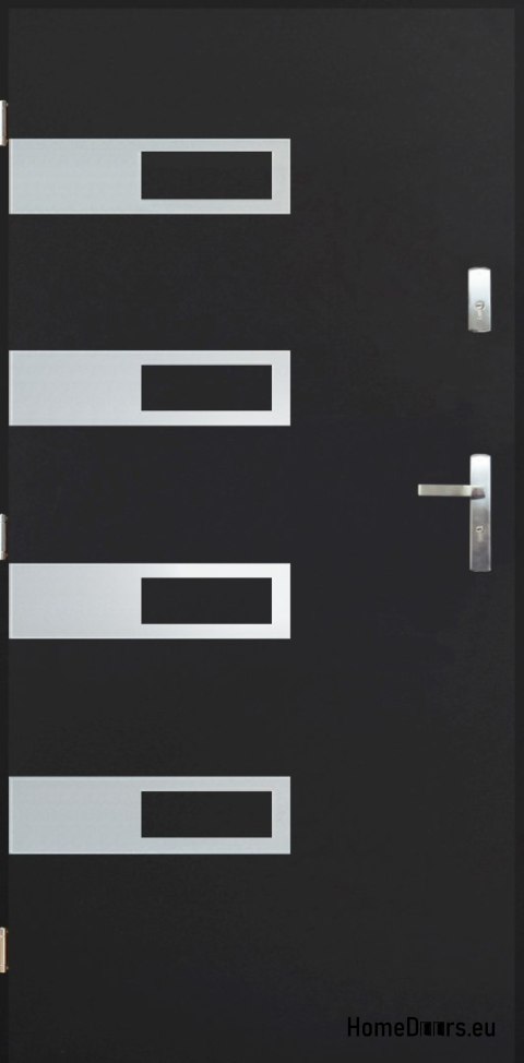Porta esterna cieca A-5 INOX 70/80/90/100 Porta esterna cieca A-5 INOX 70/80/90/100