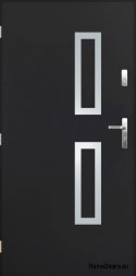 Porte esterne cieche A-9 INOX 70/80/90/100