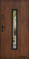 Specchietto retrovisore porta d'ingresso W-10 NERO 70/80/90/100
