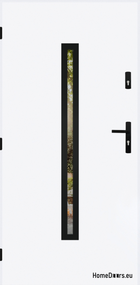 Specchietto retrovisore porta d'ingresso W-12 NERO 70/80/90/100 Specchietto retrovisore porta d'ingresso W-12 NERO 70/80/90/100