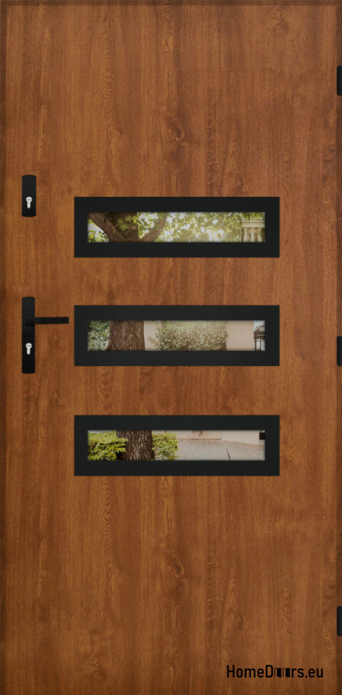 Specchietto retrovisore porta d'ingresso W-4 NERO 70/80/90/100 Specchietto retrovisore porta d'ingresso W-4 NERO 70/80/90/100