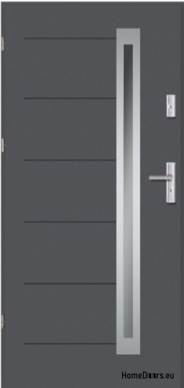 Nordland INOX THICK porta calda per esterni 1,2Wm2k 70mm, OFF-the-SHELF, 90 L