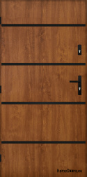 Porta esterna cieca A-1 NERO 70/80/90/100