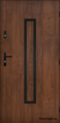 Porta esterna cieca A-10 NERO 70/80/90/100