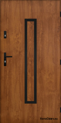 Porta esterna cieca A-10 NERO 70/80/90/100
