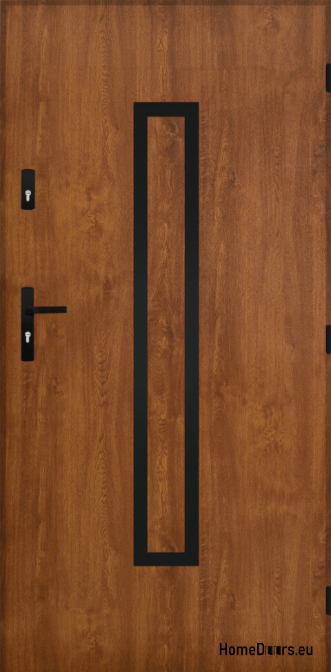 Porta esterna cieca A-10 NERO 70/80/90/100 Porta esterna cieca A-10 NERO 70/80/90/100