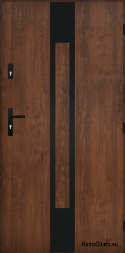 Porta esterna cieca A-11 NERO 70/80/90/100