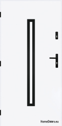 Porta esterna cieca A-12 NERO 70/80/90/100