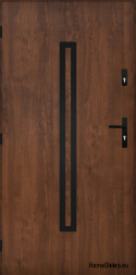 Porta esterna cieca A-12 NERO 70/80/90/100