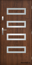 Porta esterna cieca A-6 INOX 70/80/90/100