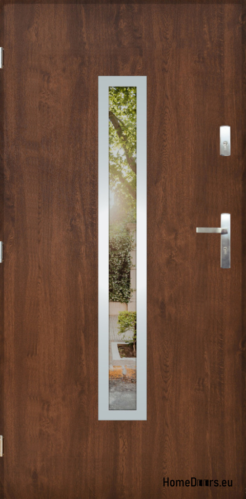 Porta esterna con specchio W-10 INOX 70/80/90/100 Porta esterna con specchio W-10 INOX 70/80/90/100