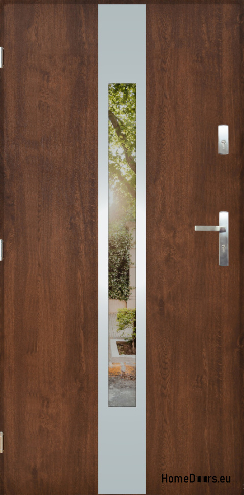 Porta esterna con specchio W-11 INOX 70/80/90/100 Porta esterna con specchio W-11 INOX 70/80/90/100