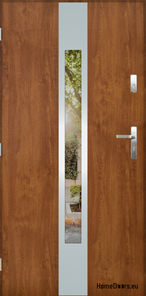 Porta esterna con specchio W-11 INOX 70/80/90/100 Porta esterna con specchio W-11 INOX 70/80/90/100