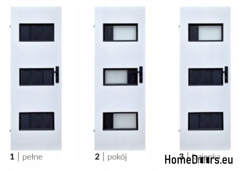 Drzwi pełne wewnętrzne pokojowe WELLA Loft Pełne 90 Drzwi pełne wewnętrzne pokojowe WELLA Loft Pełne 90