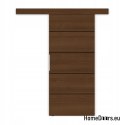 Porta scorrevole a muro ALFA + sistema scorrevole Thick Leaf, Colori