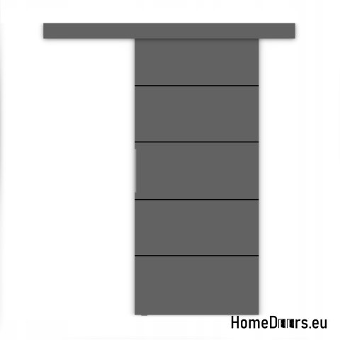 Porte scorrevoli a muro ALFA + sistema scorrevole Porte scorrevoli a muro ALFA + sistema scorrevole