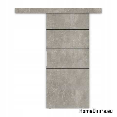 Porte scorrevoli a muro ALFA + sistema scorrevole