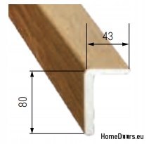 Angolo di allargamento 80x43 mm, impostato su un lato FRESH SUPPLEMENT Angolo di allargamento 80x43 mm, impostato su un lato FRESH SUPPLEMENT