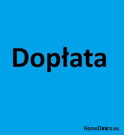 Skrócenie drzwi o 30 mm Dopłata Skrócenie drzwi o 30 mm Dopłata