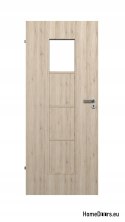 Porte interne a pannello Kora WC 80 colori laccati