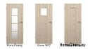 Porte interne a pannello Kora WC 80 colori laccati