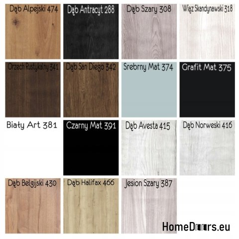 Luena Panel Porta Interna Completa 60 Colori Laccati