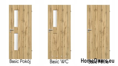 Drzwi Wewnętrzne Płycinowe Basic WC 90 Lakierowane Kolory Drzwi Wewnętrzne Płycinowe Basic WC 90 Lakierowane Kolory