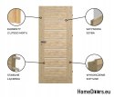 Gemelli Frame Porta Interna Full 70 FRESH Colours