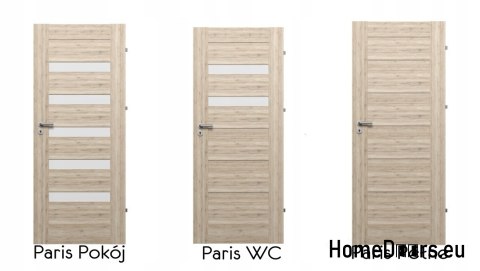 Porta a telaio per interni Paris WC 80 FRESH colours