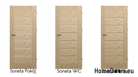 Drzwi Wewnętrzne Ramowe Sonata WC 60 FRESH Kolory Drzwi Wewnętrzne Ramowe Sonata WC 60 FRESH Kolory