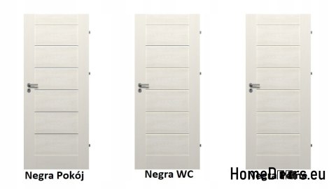 Drzwi Wewnętrzne Ramowe Negra Pełne 60 FRESH Kolory Drzwi Wewnętrzne Ramowe Negra Pełne 60 FRESH Kolory