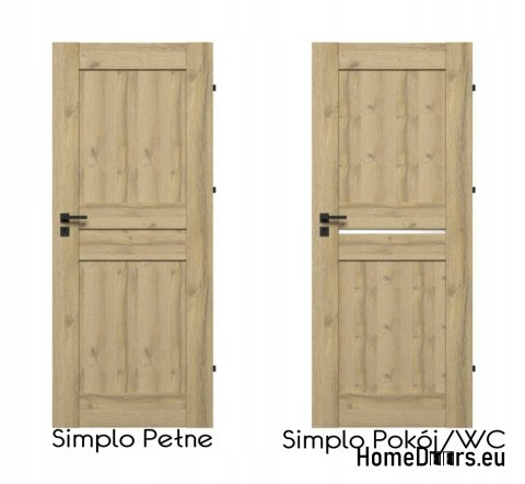 Drzwi Wewnętrzne Ramowe Simplo Pokój/WC 60 FRESH Kolory Drzwi Wewnętrzne Ramowe Simplo Pokój/WC 60 FRESH Kolory