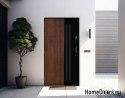 PANTOR ALPINE-PASIVE 02 Porta Esterna Sinistra 90 Noce Spessore 72mm Caldo