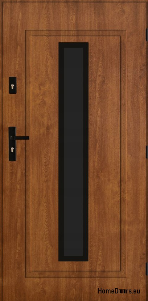 Porta esterna PANTOR LEO 01 destra 90 rovere dorato spessore 72mm caldo Porta esterna PANTOR LEO 01 destra 90 rovere dorato spessore 72mm caldo
