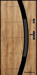 Porta Esterna PANTOR SATURN 03 Sinistra 100 TURNER ROVERE Spessore 72mm Caldo