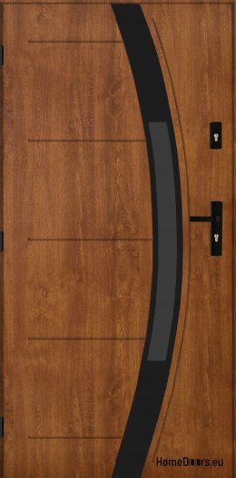 Porta Esterna PANTOR SATURN 03 Sinistra 100 Rovere Dorato Spessore 72mm Caldo