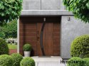 Porta Esterna PANTOR SATURN 03 Destra 100 ROVERE TURNER Spessore 72mm Caldo