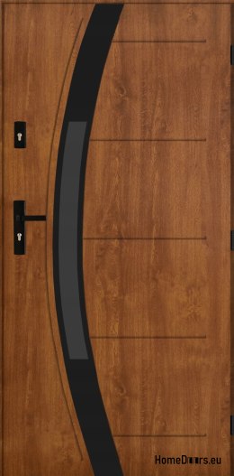 Porta esterna PANTOR SATURN 03 destra 100 rovere dorato spessore 72mm caldo