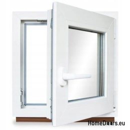 FINESTRA IN PVC RU SINISTRA 600x600 / 60x60 BIANCO