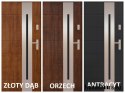 PANTOR ALPINE-PASIVE 04 Porta Esterna Sinistra 90 Noce Spessore 72mm Caldo