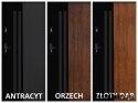 Porta Esterna PANTOR BERGEN 01 Destra 90 Rovere Dorato Spessore 72mm Caldo