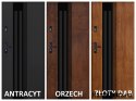 Porta Esterna PANTOR BERGEN 02 Destra 90 Rovere Dorato Spessore 72mm Caldo