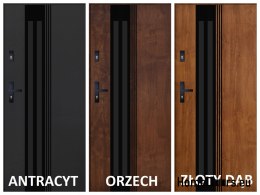 Porta Esterna PANTOR BERGEN 02 Destra 90 Rovere Dorato Spessore 72mm Caldo