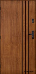 Porta Esterna PANTOR HURON Sinistra 80 Rovere Dorato Spessore 72mm Caldo