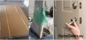Robusta porta esterna con vetro 55mm POP 02 90 destra antracite